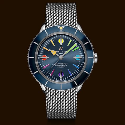 breitling ocean heritage|breitling superocean heritage 57 rainbow.